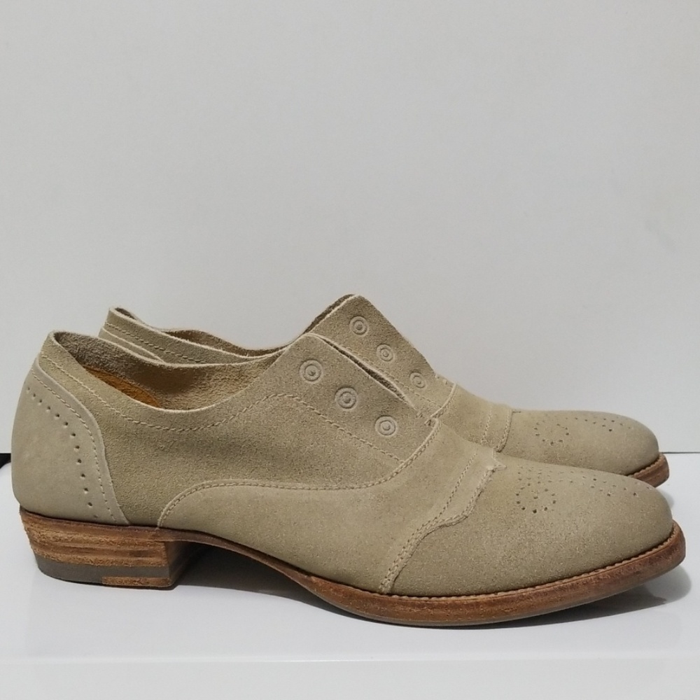 BlackStone Suede Leather Loafers Size 7